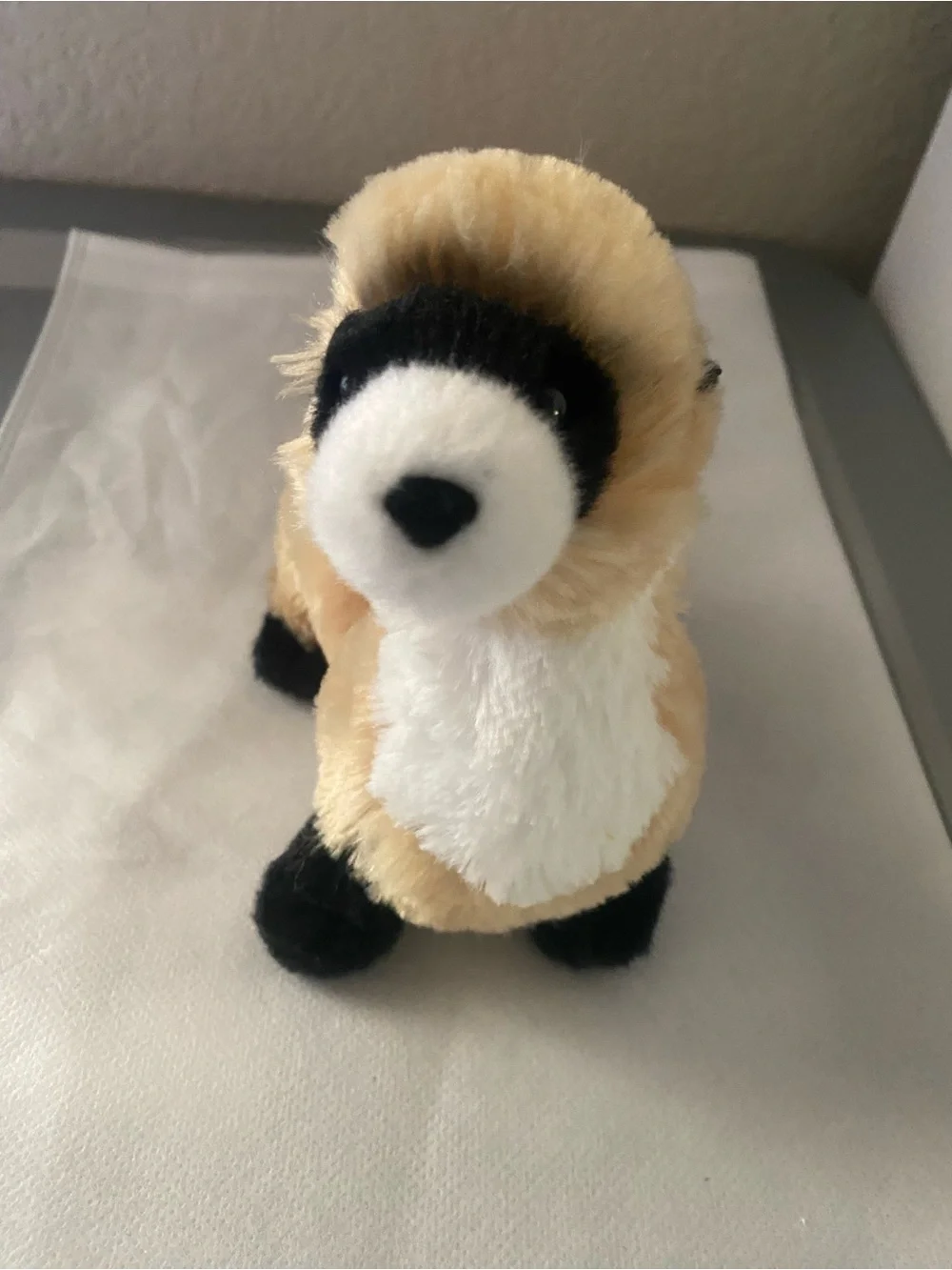 NWT Douglas Toys Plush Dapper Ferret Stuffed Animal Black Footed Realistic